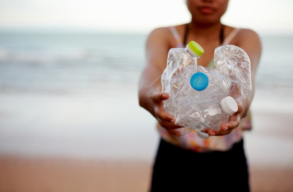 Plastic cleanup in action
